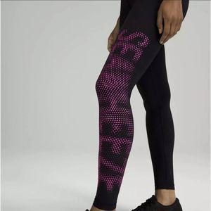 Lululemon Speed Wunder Seawheeze Leggings‎